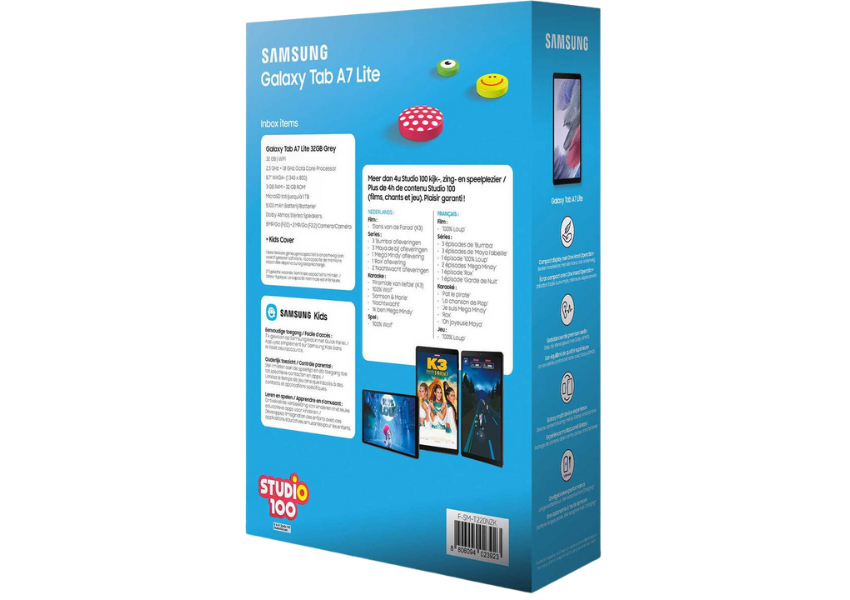 samsung galaxy tab a7 lite achterkant verpakking samsung galaxy tab a7 lite achterkant verpakking