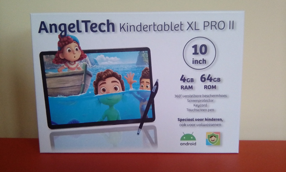 Foto met de selfie camera AngelTech kindertablet 10 inc