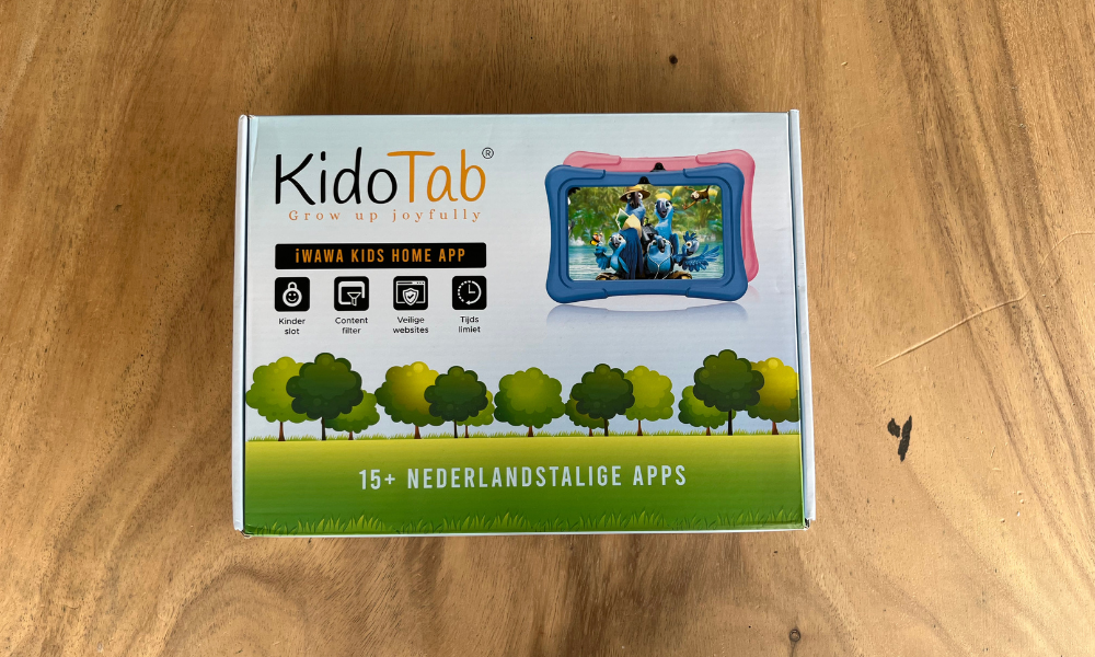 KidoTab voorkant doos KidoTab voorkant doos