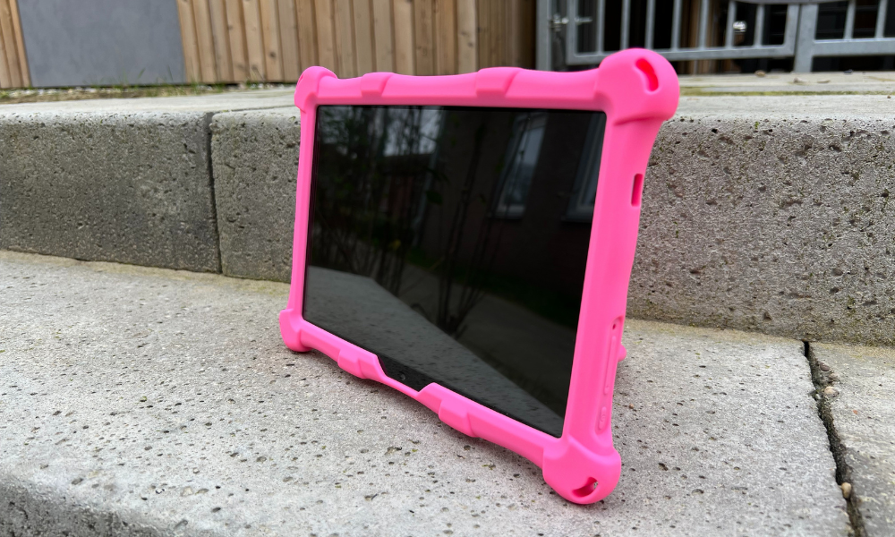 Voorkant beschermhoes van de AngelTech kindertablet