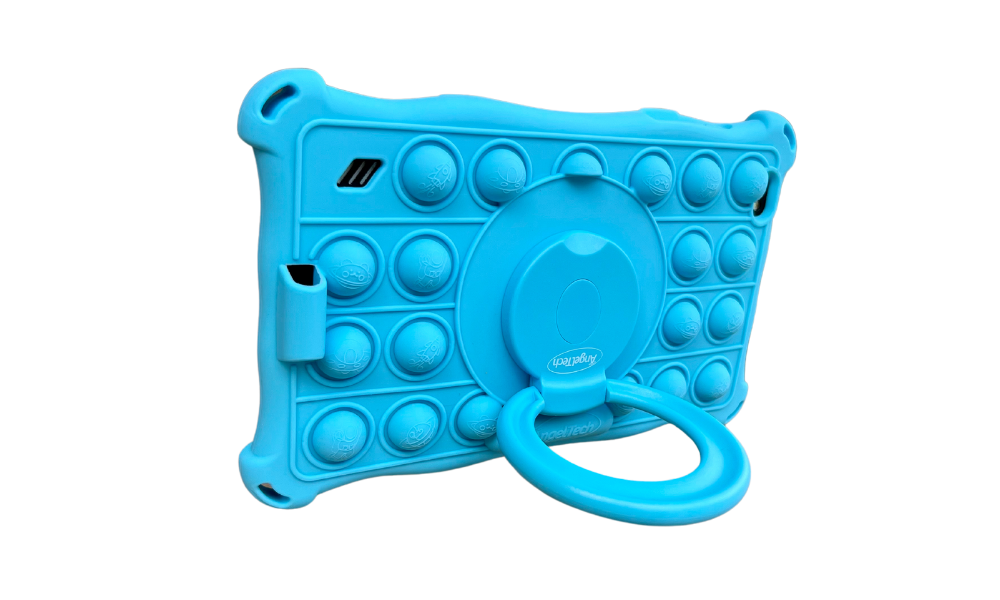 Achterkant beschermhoes met fidget bubbels AngelTech Achterkant beschermhoes met fidget bubbels AngelTech