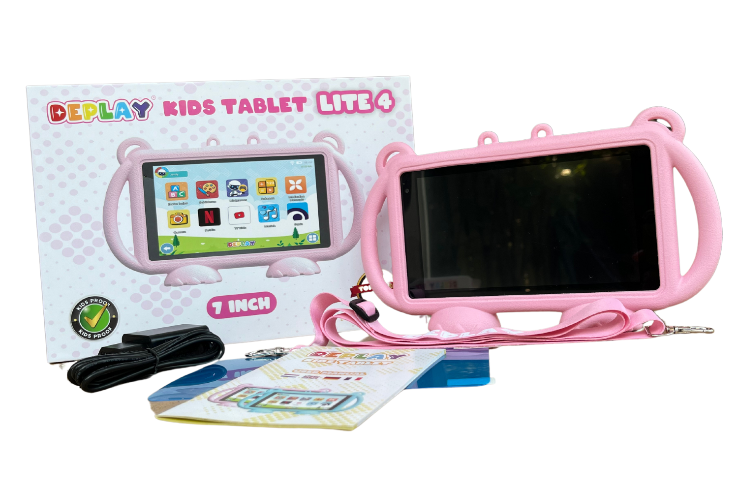 DEPLAY Kids Tablet LITE met accessoires DEPLAY Kids Tablet LITE met accessoires